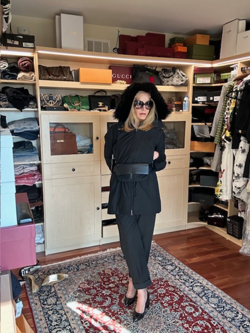 Prada Black Size 40 Sport Jacket